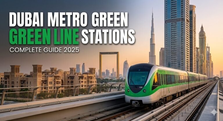Dubai Metro Green Line Stations: Complete Guide 2025